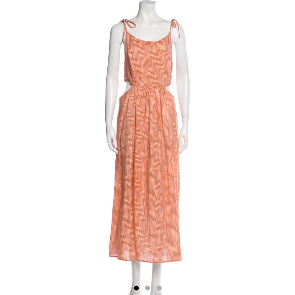 Matthew Bruch printed long dress size small! Never worn!